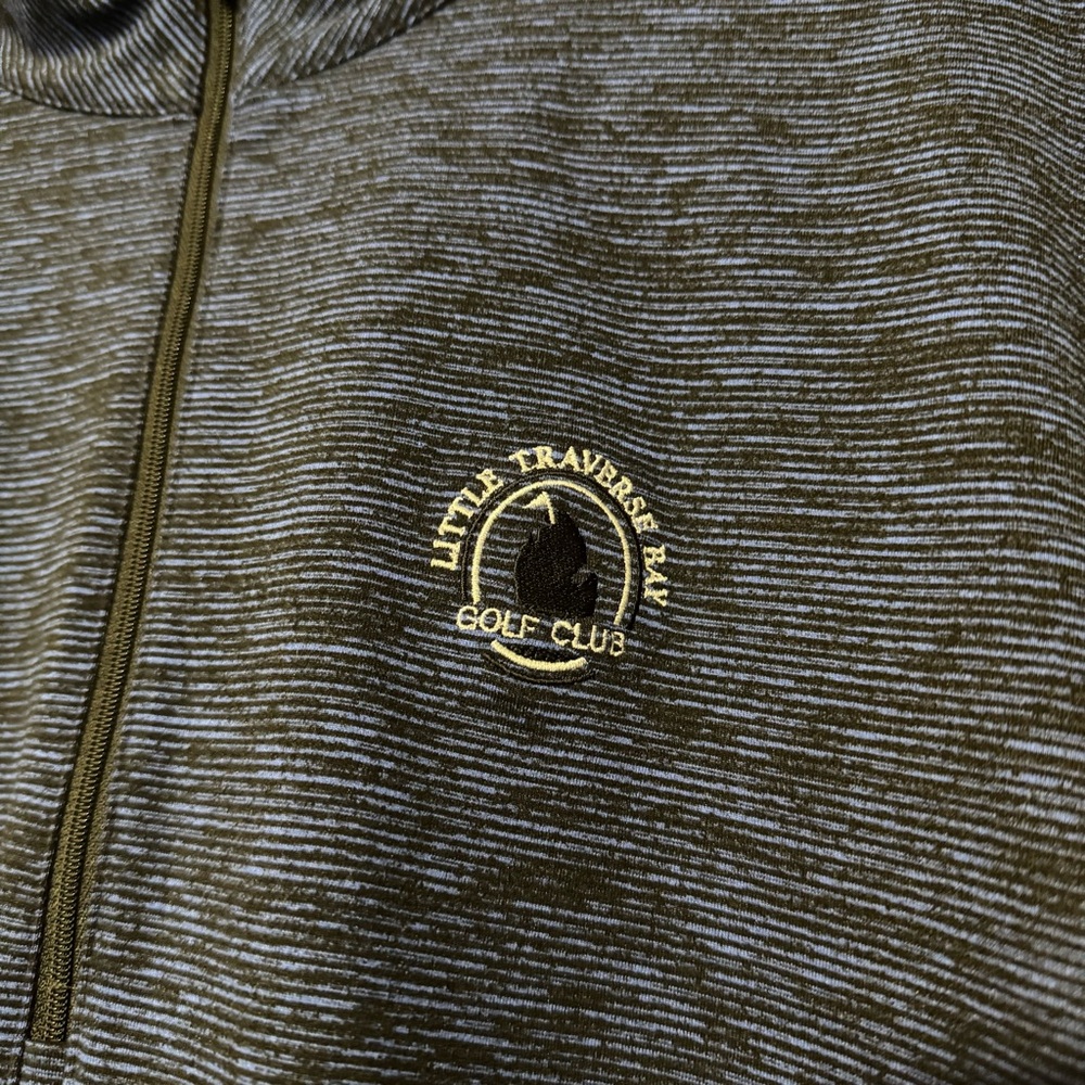 Blue Quarter-Zip Pullover - Picture 2 of 5